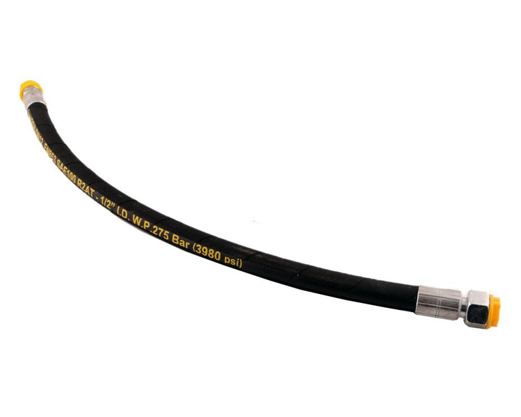 Przewód hydrauliczny 275 bar gwint M22x1.5 proste L-630mm 27.5MPa Waryński