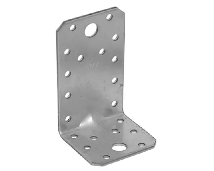 Kątownik łącznik z przetłoczeniem 90x50x55x2,0 dmx