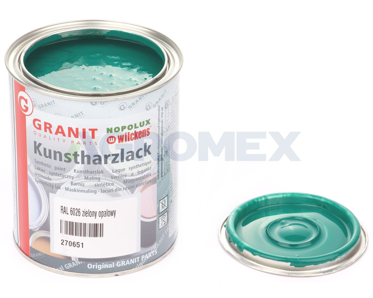 lakier farba RAL6026 zielony opalowy NOPOLUX Wilckens 1L
