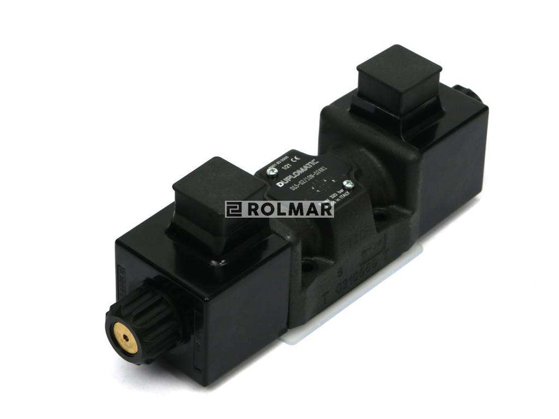 Rozdzielacz (elektrozawór NG 10) suwak "H" DL5-S2/10N-D24K1 24VDC (cewka x 2) Compact 320bar. 125l/min Duplomatic 