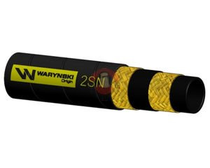 Wąż hydrauliczny do zakuwania DN10 2-oplotowy 330 Bar