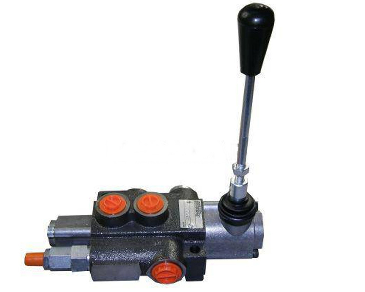 Rozdzielacz hydrauliczny jednosekcyjny z zatrzaskiem 40L 