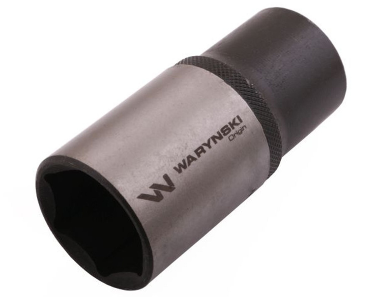 Nasadka sześciokątna 1/2" 27 mm długa Waryński 