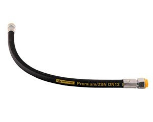 Przewód hydrauliczny 275 bar gwint M22x1.5 proste L-630mm DN12-2SN 27.5MPa Waryński