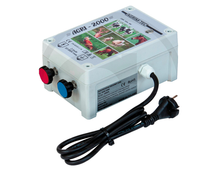 Elektryzator 230 V AGRI-2000 sieciowy