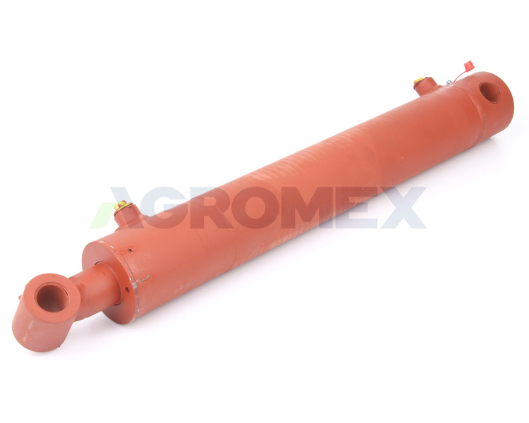 siłownik hydrauliczny z uszami dwustronnego działania wysuw 400mm nacisk 3t