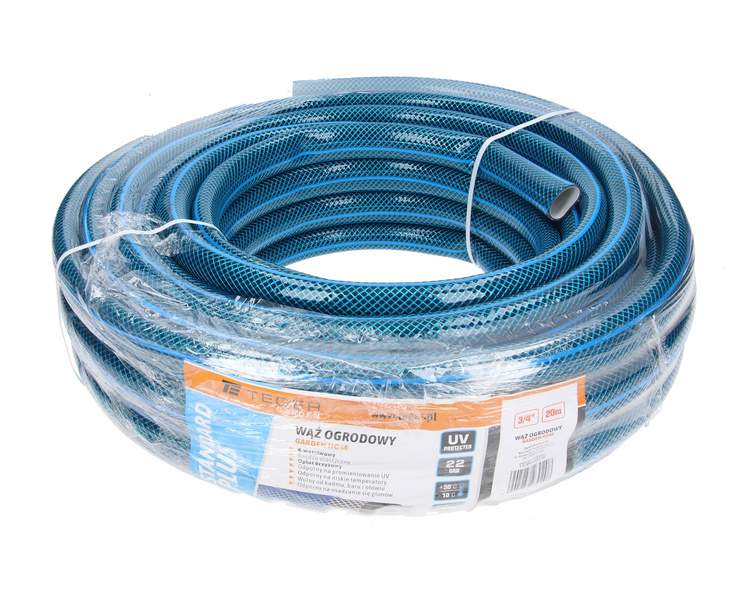 Wąż ogrodowy 3/4" 20m TEGER Standard Plus