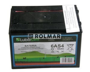 Bateria 6AS4 55Ah 9V