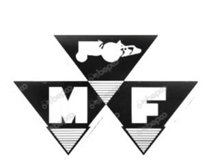 Emblemat  Massey Ferguson 196206M1