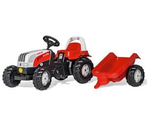 Traktor na pedały Steyer z przyczepą Rolly Toys 012510