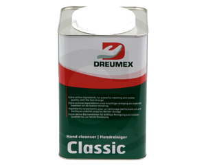 środek do czyszczenia rąk Dreumex Classic, z drobinkami ściernymi, usuwa olej, 4,5 l