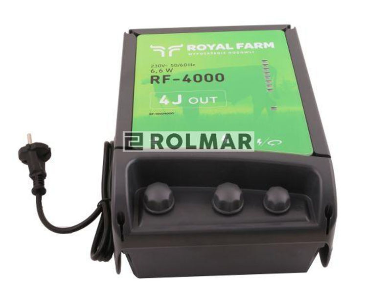 Elektryzator 4J bateryjny RF-4000 ROYAL FARM