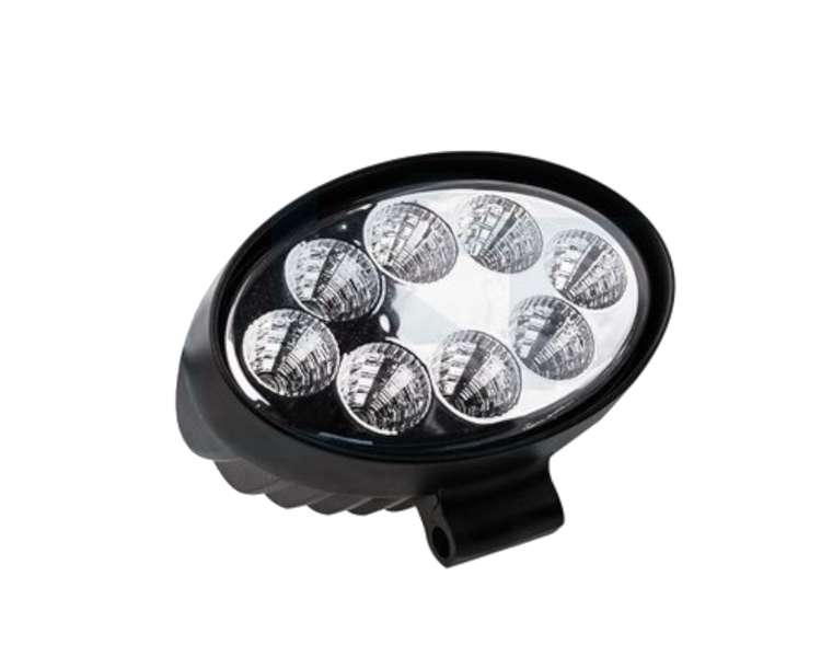 Lampa robocza eliptyczna 8 LED 1900Lm 139x87mm 24W 6000K TT TECHNOLOGY