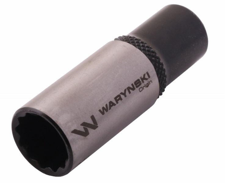 Nasadka dwunastokątna 1/4" 12 mm długa Waryński