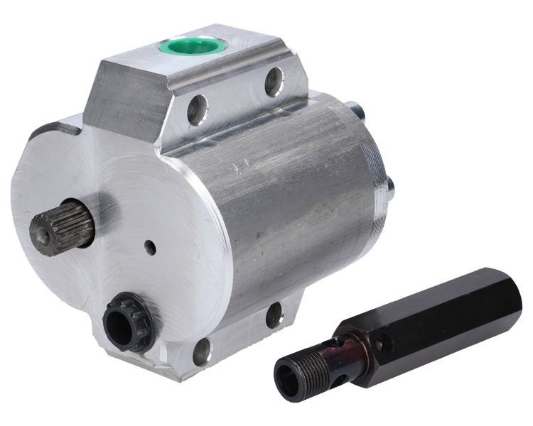 Pompa hydrauliczna wzmocniona aluminiowa Ursus C-360 C-4011 60/46.546.310 0046/54-631/0 Hylmet + zawór