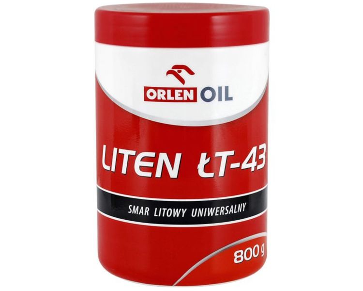 Smar ŁT-43 litowy uniwersalny Orlen Liten 0,8 kg