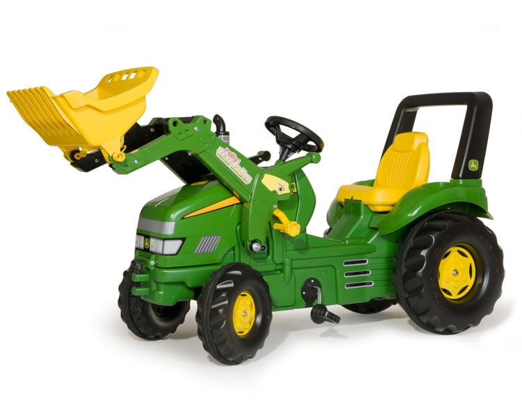 Traktor na pedały John Deere z ładowaczem Rolly Toys 046638