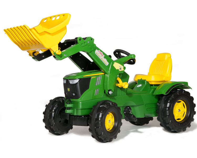 Traktor na pedały z ładowczem John Deere rollyFarmtrac Rolly Toys 611096